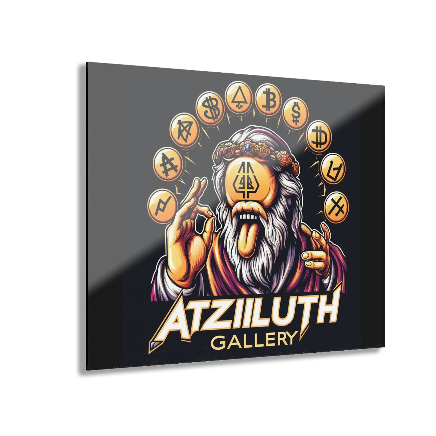 Atziluth Gallery "Mudra Man" Acrylic Print