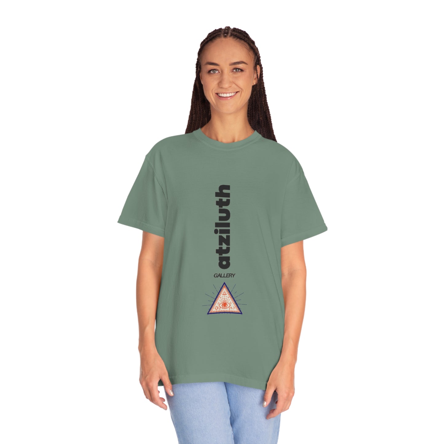 Atziluth Gallery "Chakra Triangle" T-shirt (heavyweight)