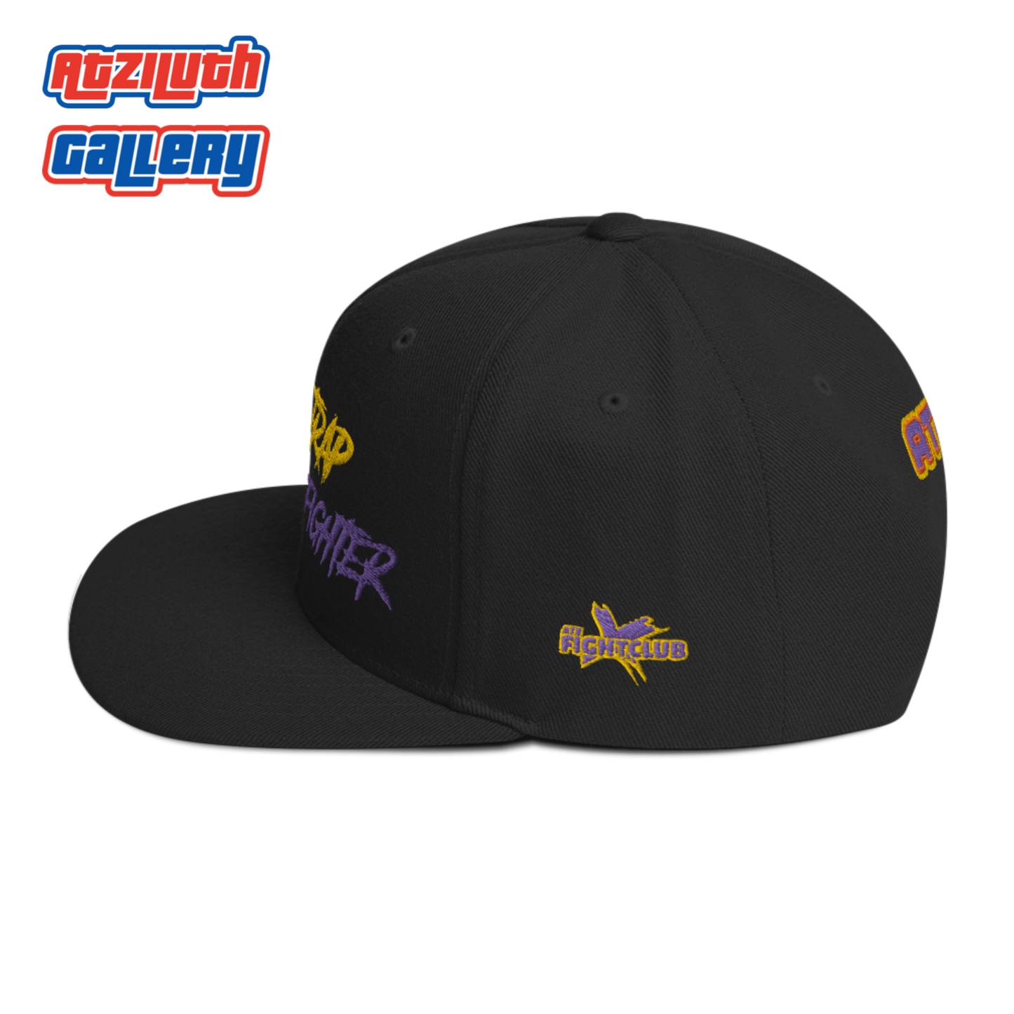 Atziluth Gallery "Trap Fighter" Snapback Hat