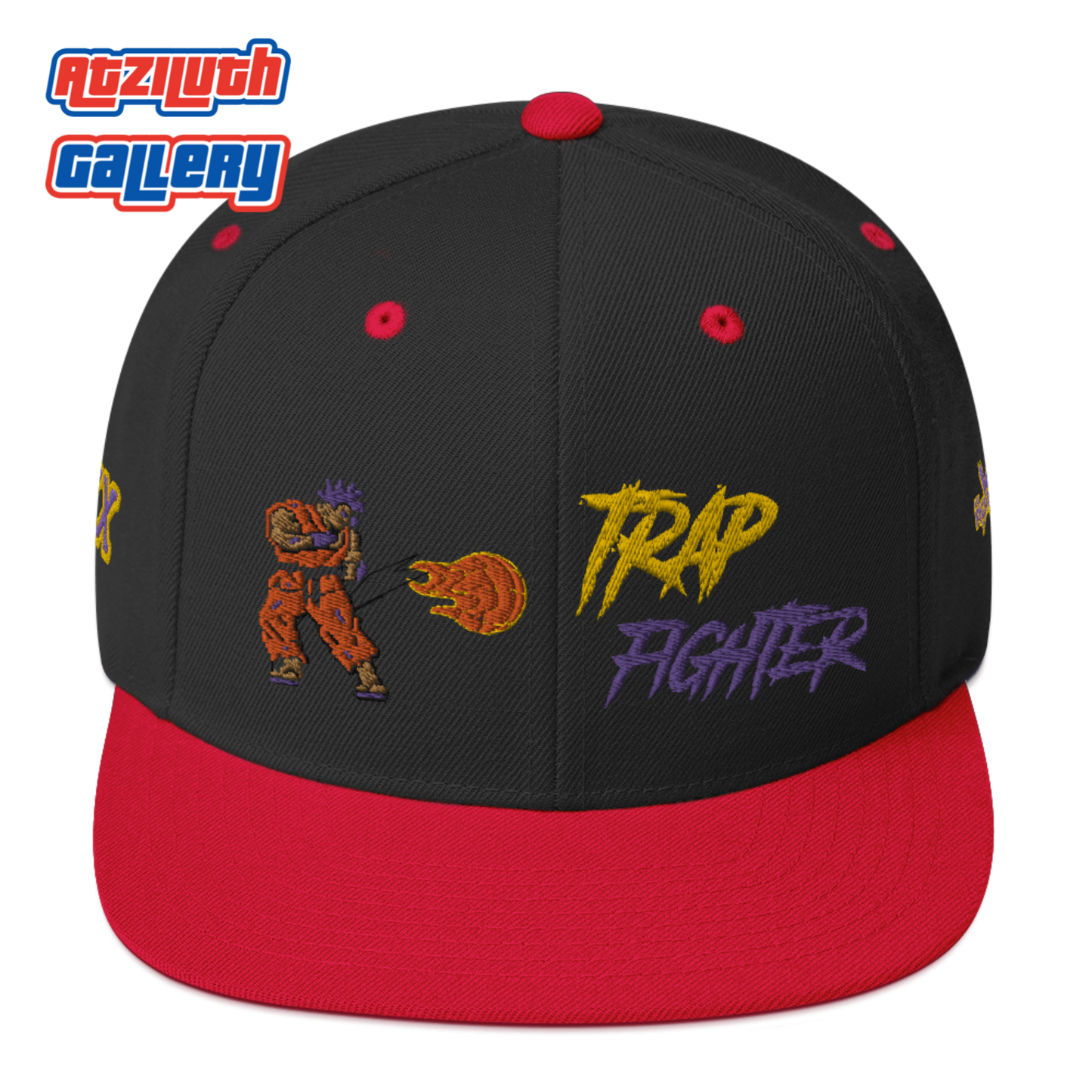 Atziluth Gallery "Trap Fighter" Snapback Hat