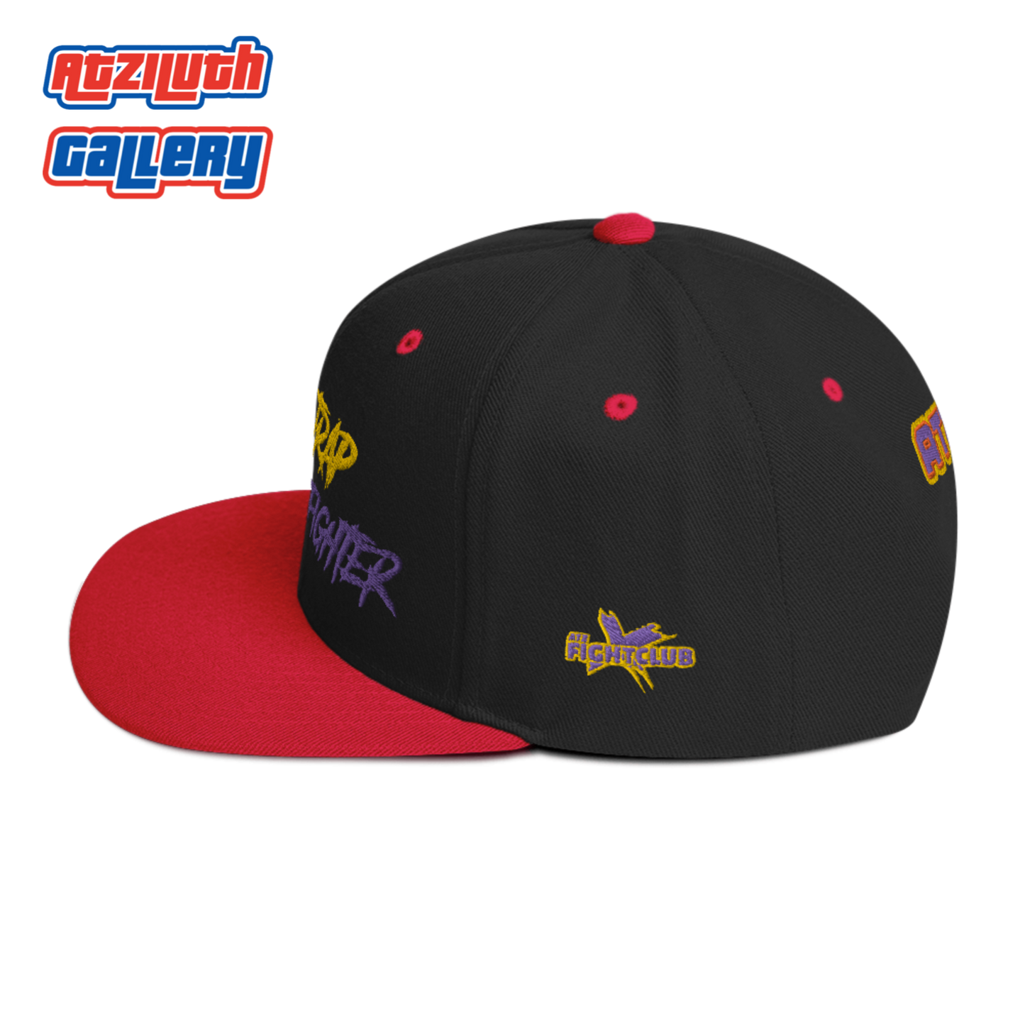 Atziluth Gallery "Trap Fighter" Snapback Hat