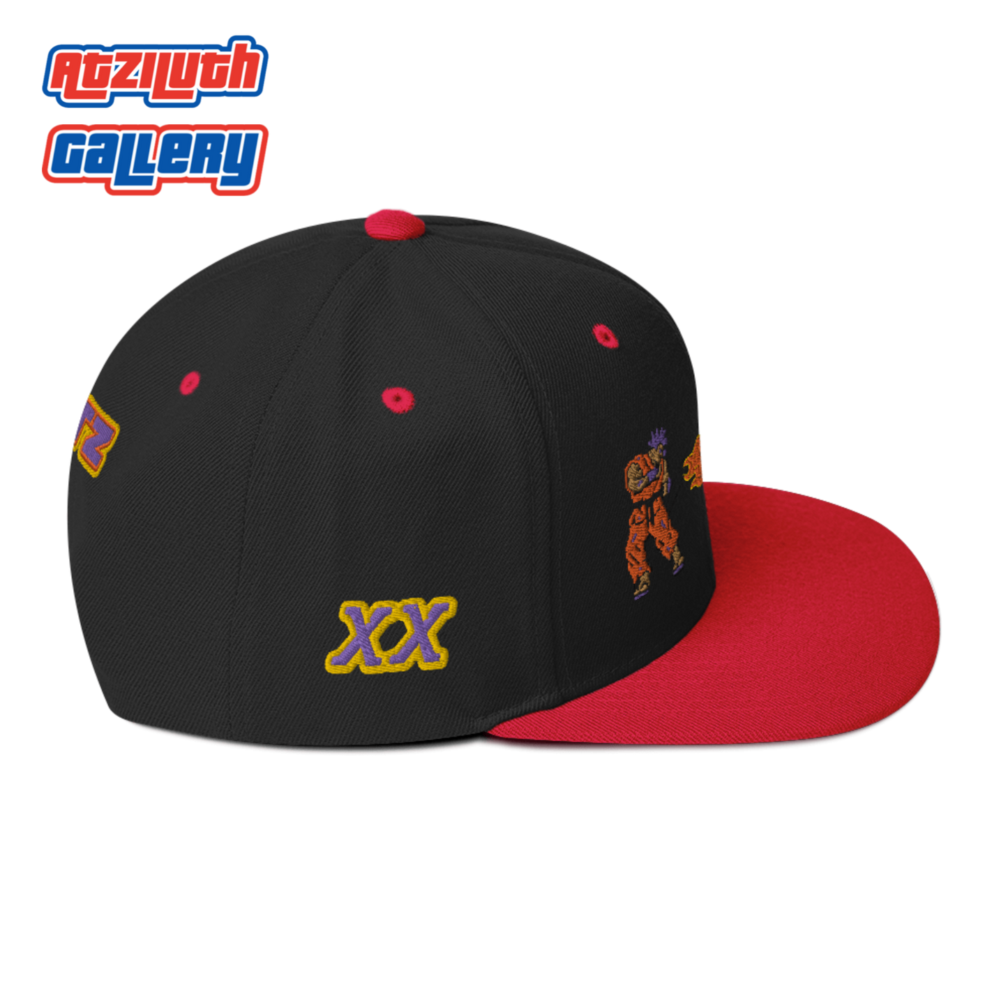 Atziluth Gallery "Trap Fighter" Snapback Hat