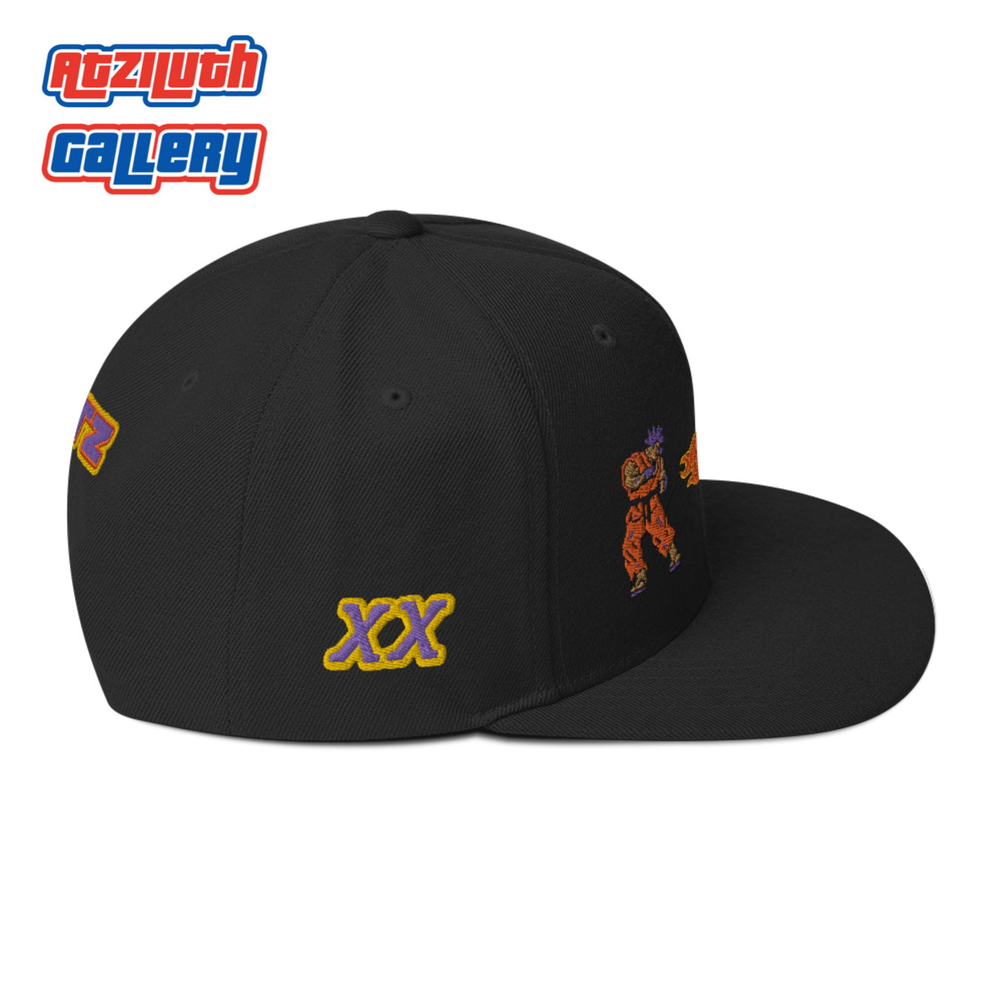 Atziluth Gallery "Trap Fighter" Snapback Hat