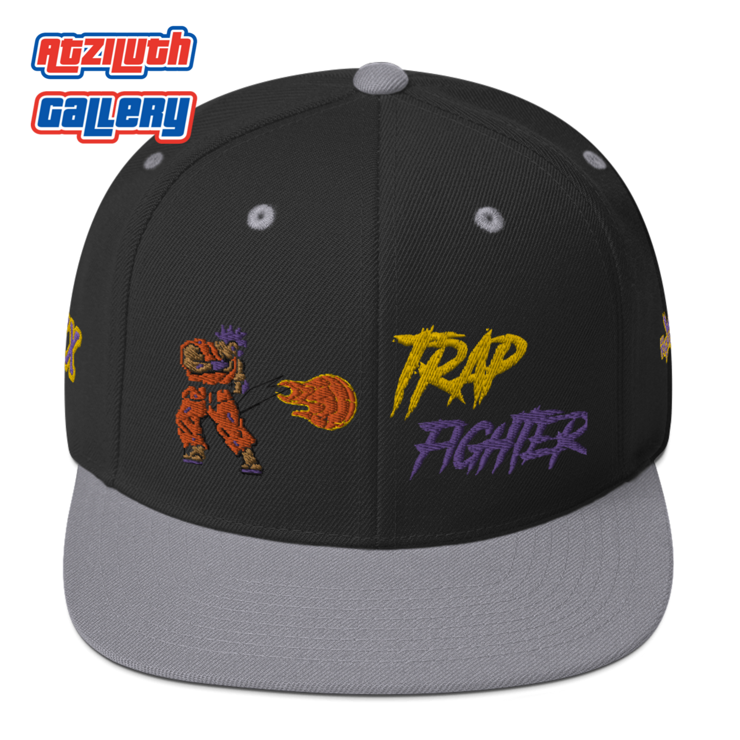 Atziluth Gallery "Trap Fighter" Snapback Hat