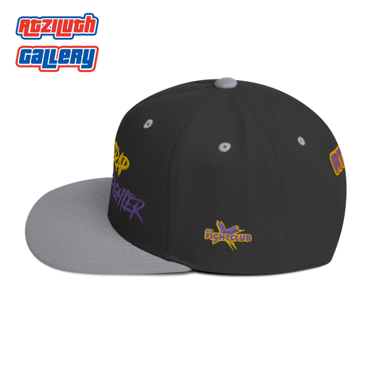 Atziluth Gallery "Trap Fighter" Snapback Hat