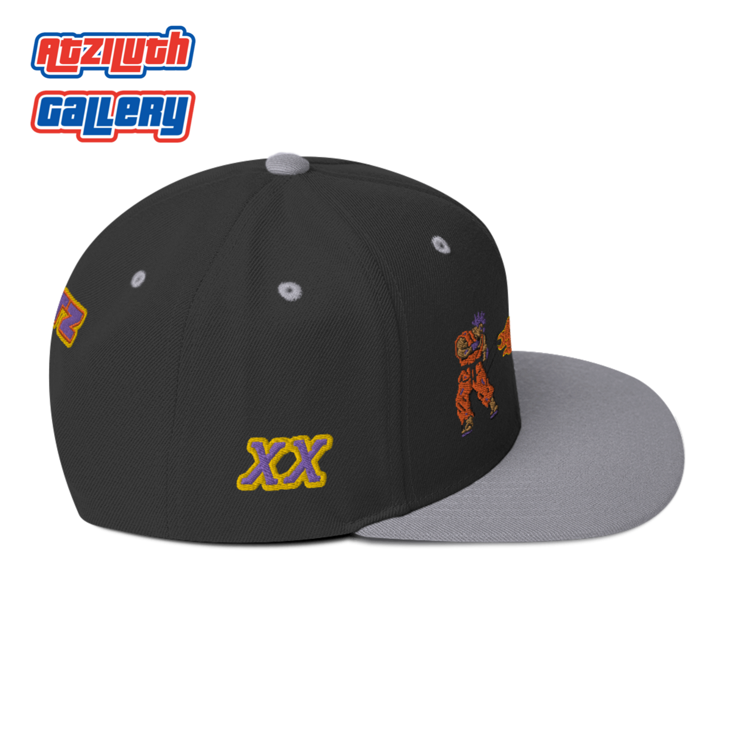 Atziluth Gallery "Trap Fighter" Snapback Hat