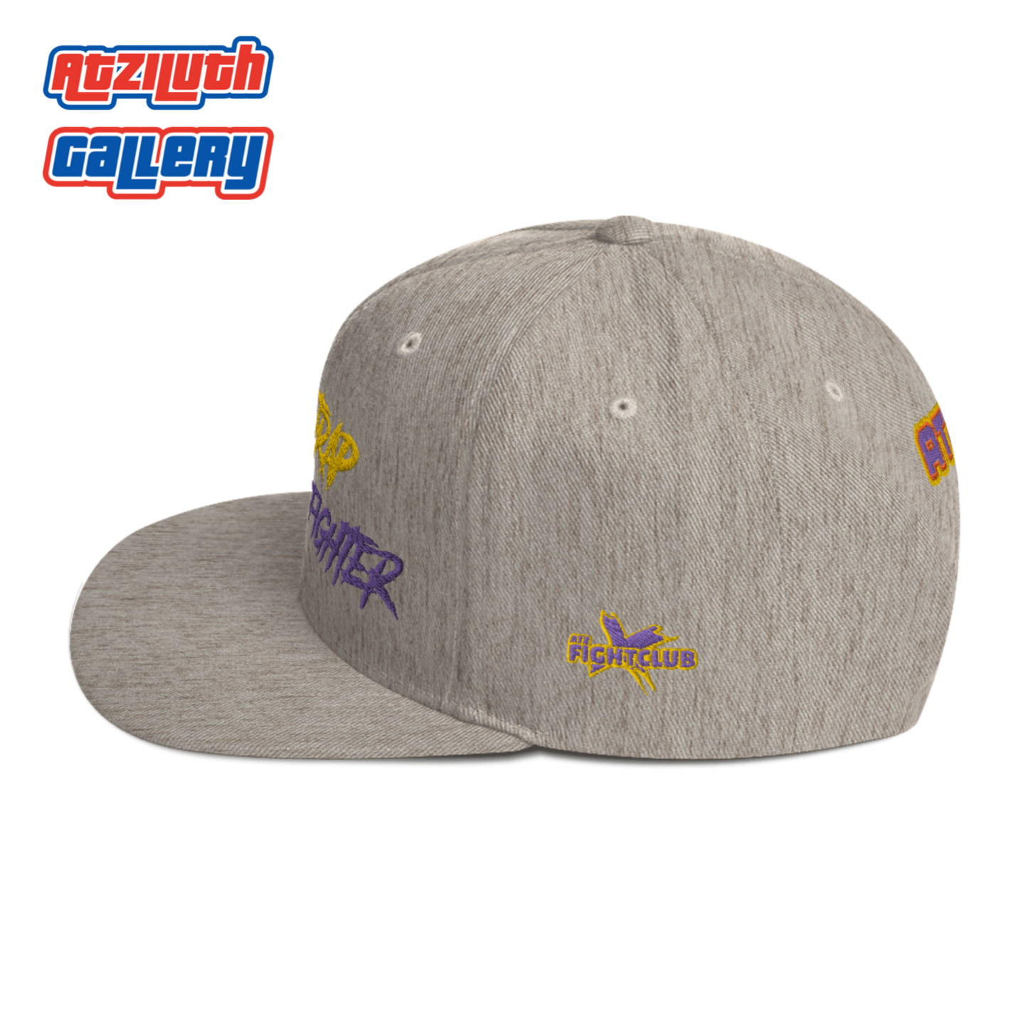 Atziluth Gallery "Trap Fighter" Snapback Hat