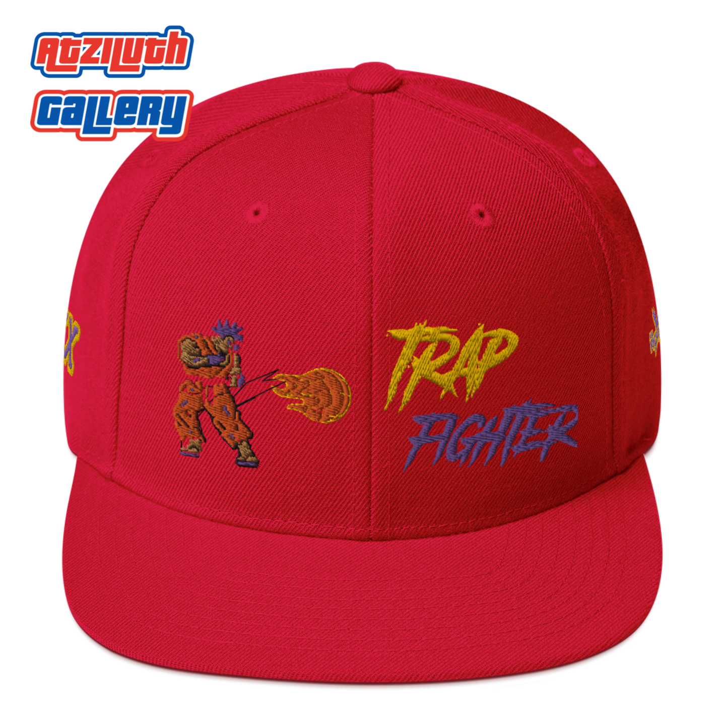 Atziluth Gallery "Trap Fighter" Snapback Hat