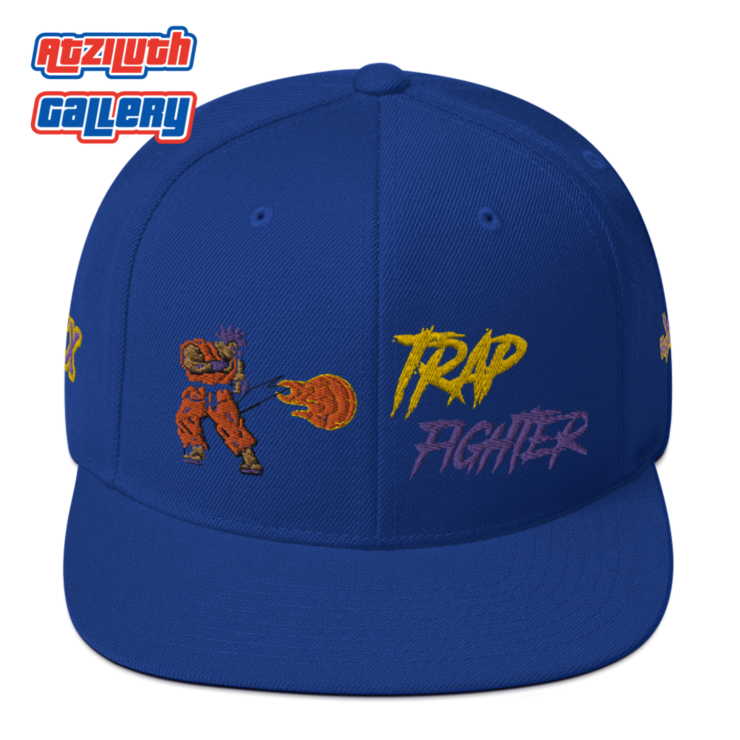 Atziluth Gallery "Trap Fighter" Snapback Hat