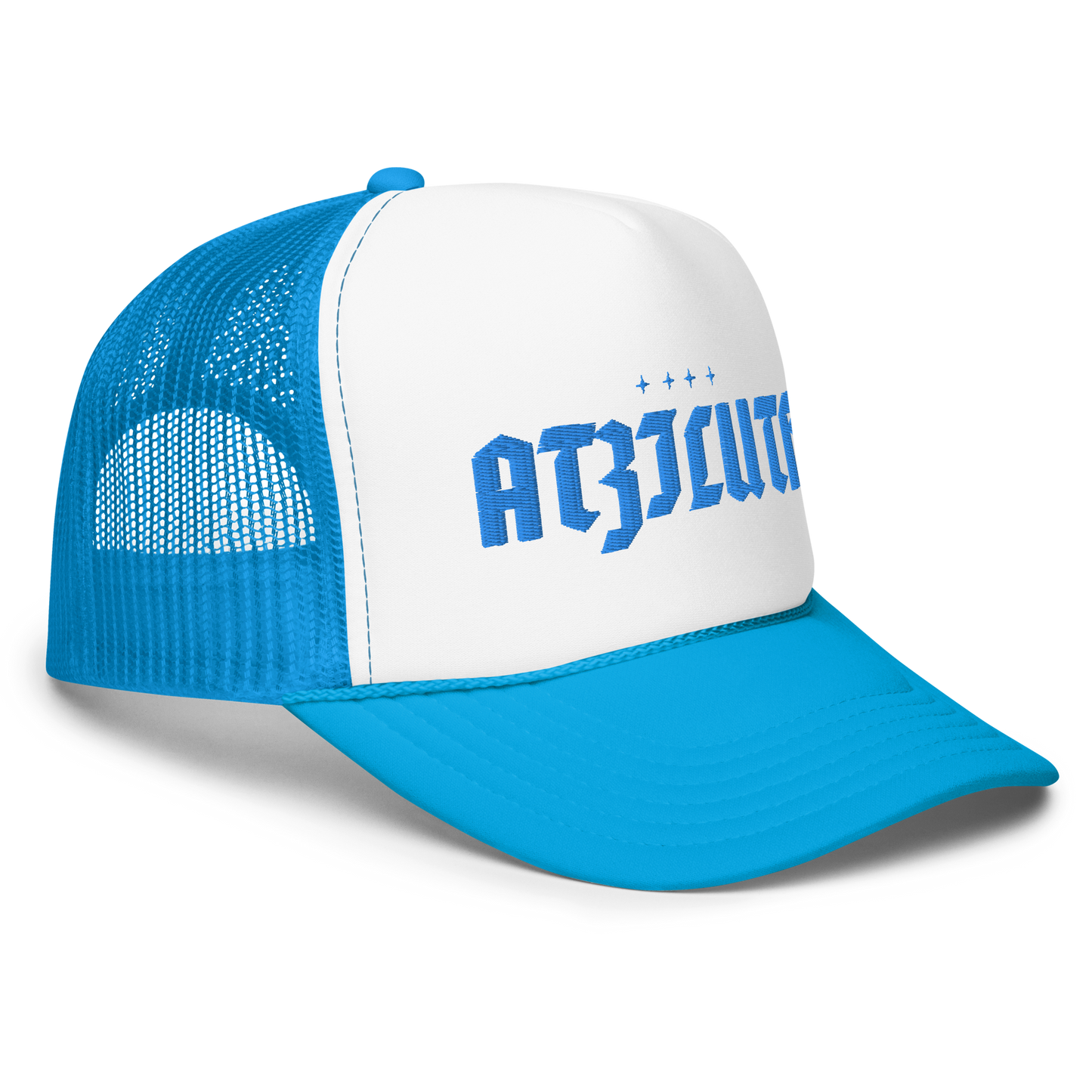 Atziluth Gallery "Baby Blue" Foam trucker hat