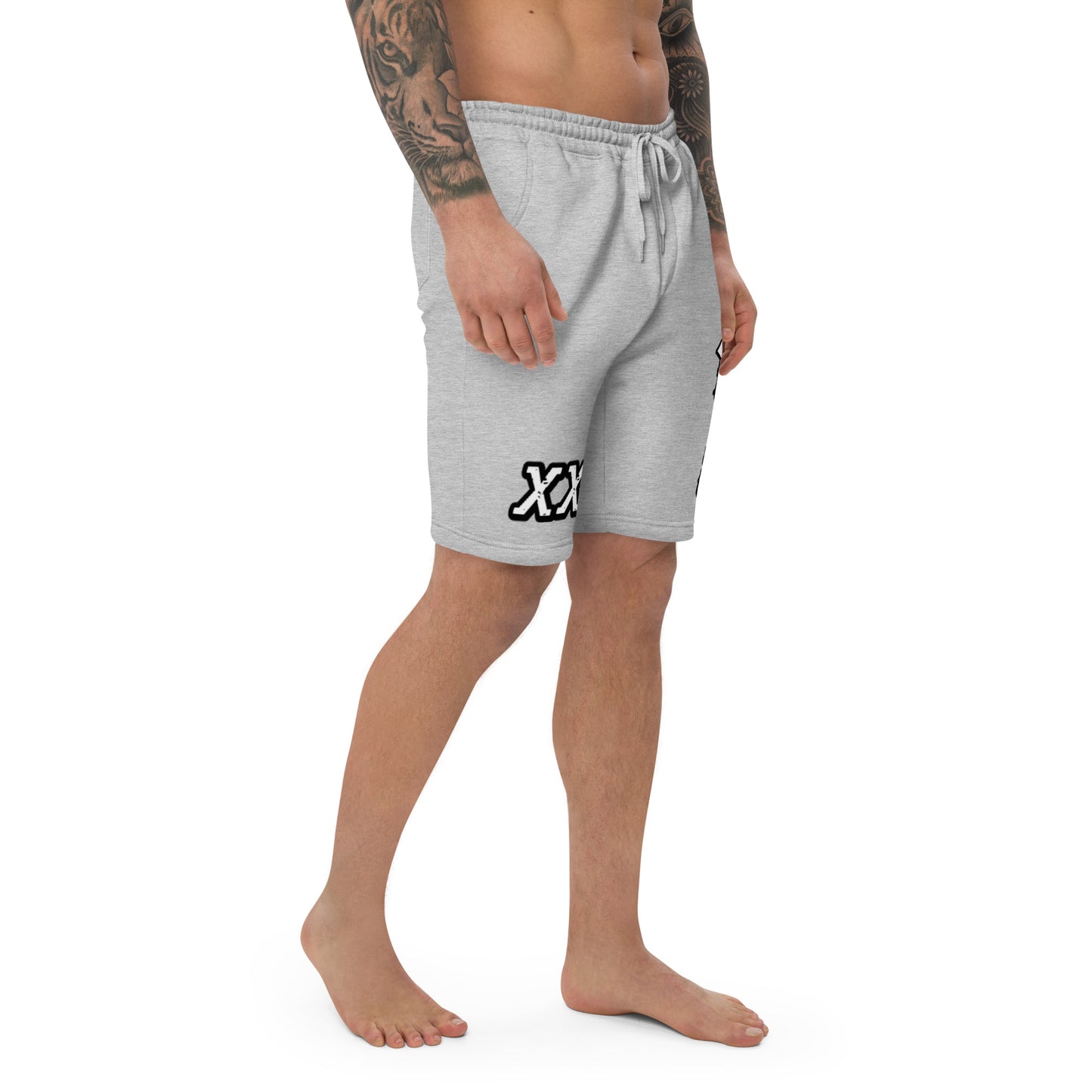 Atziluth Gallery " Scrapbook Print" Men's fleece shorts