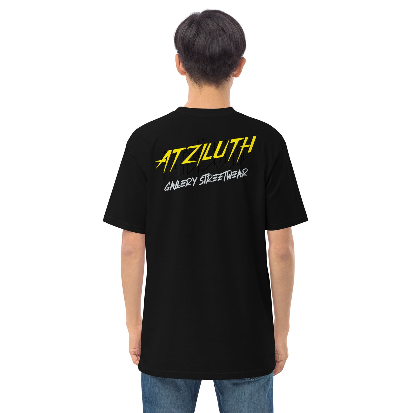 Atziluth Gallery "Replica Piece" Men’s premium heavyweight tee