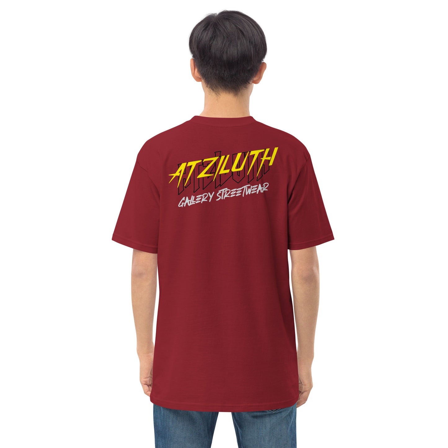 Atziluth Gallery "Replica Piece" Men’s premium heavyweight tee