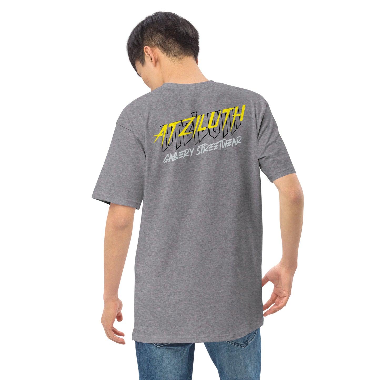 Atziluth Gallery "Replica Piece" Men’s premium heavyweight tee