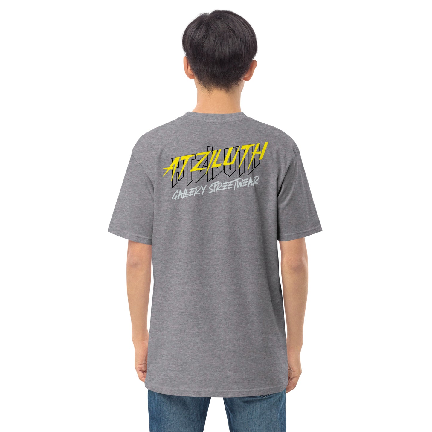 Atziluth Gallery "Replica Piece" Men’s premium heavyweight tee