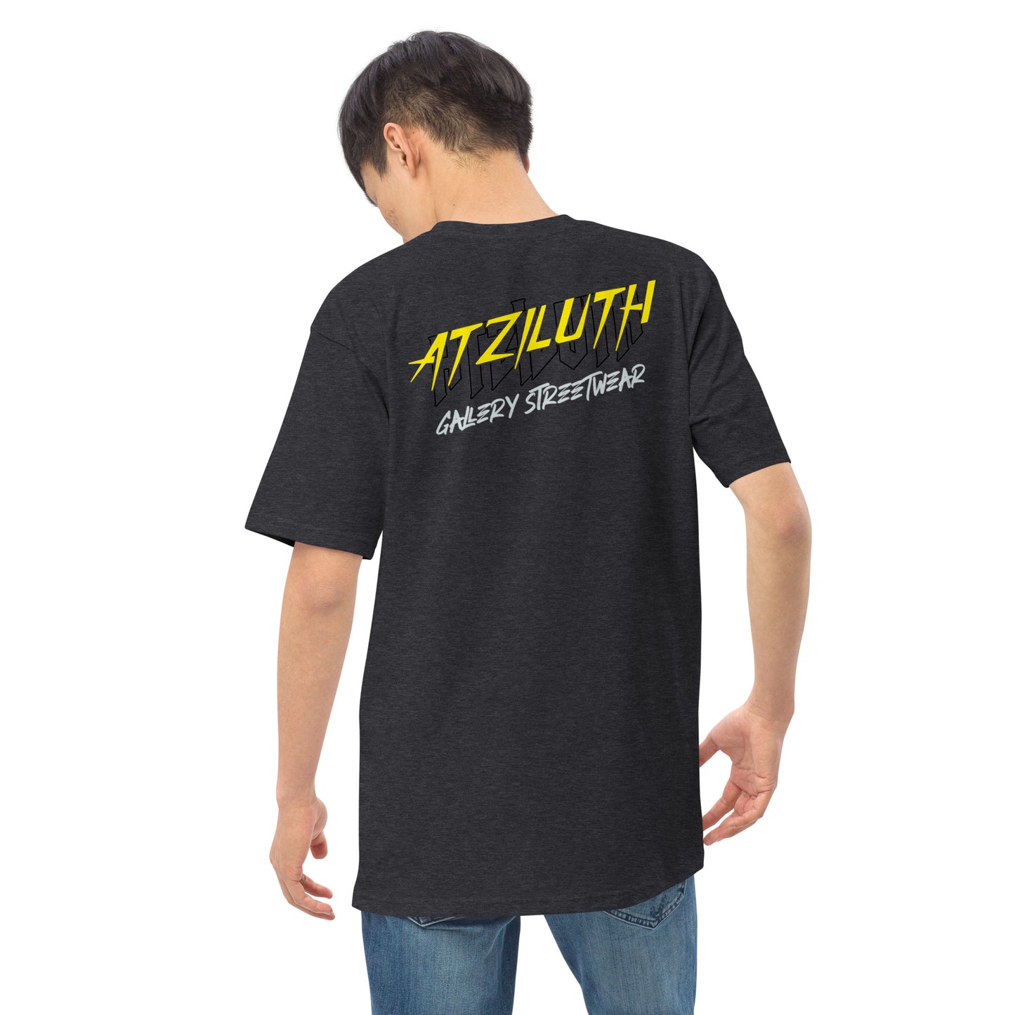 Atziluth Gallery "Replica Piece" Men’s premium heavyweight tee