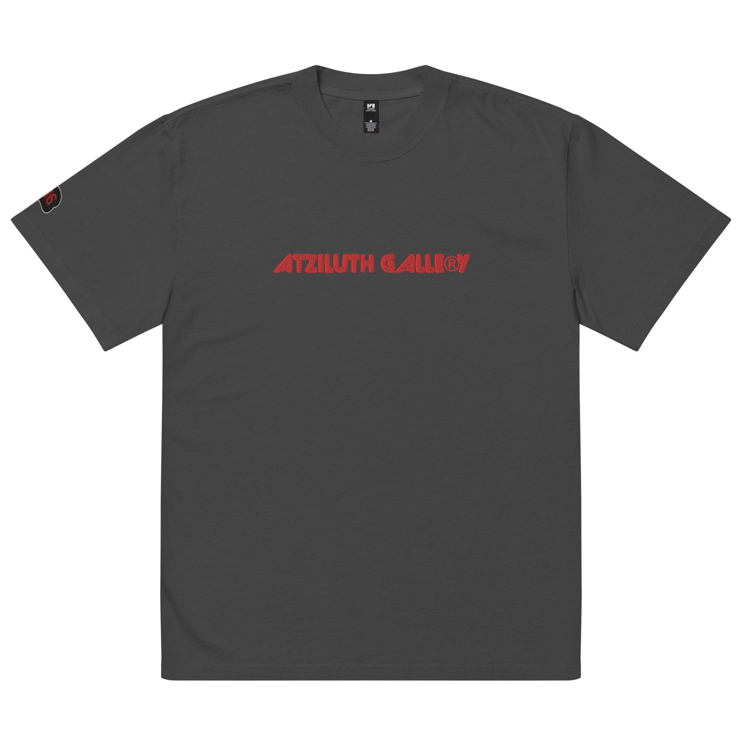 Atziluth gallery "Restricted" Oversized faded t-shirt