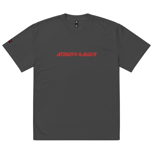 Atziluth gallery "Restricted" Oversized faded t-shirt