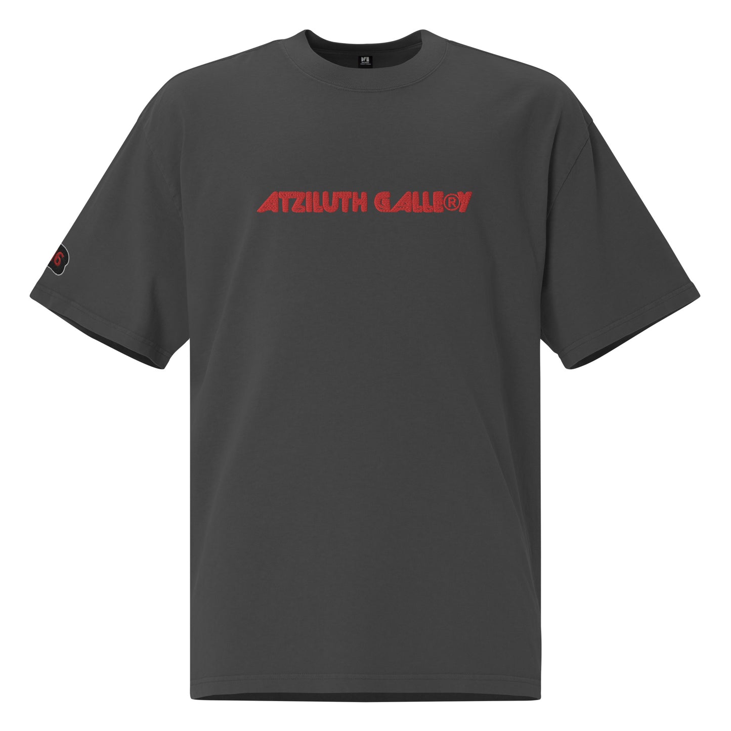 Atziluth gallery "Restricted" Oversized faded t-shirt