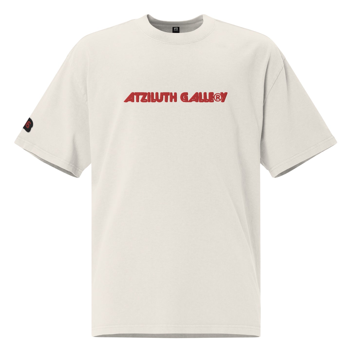 Atziluth gallery "Restricted" Oversized faded t-shirt