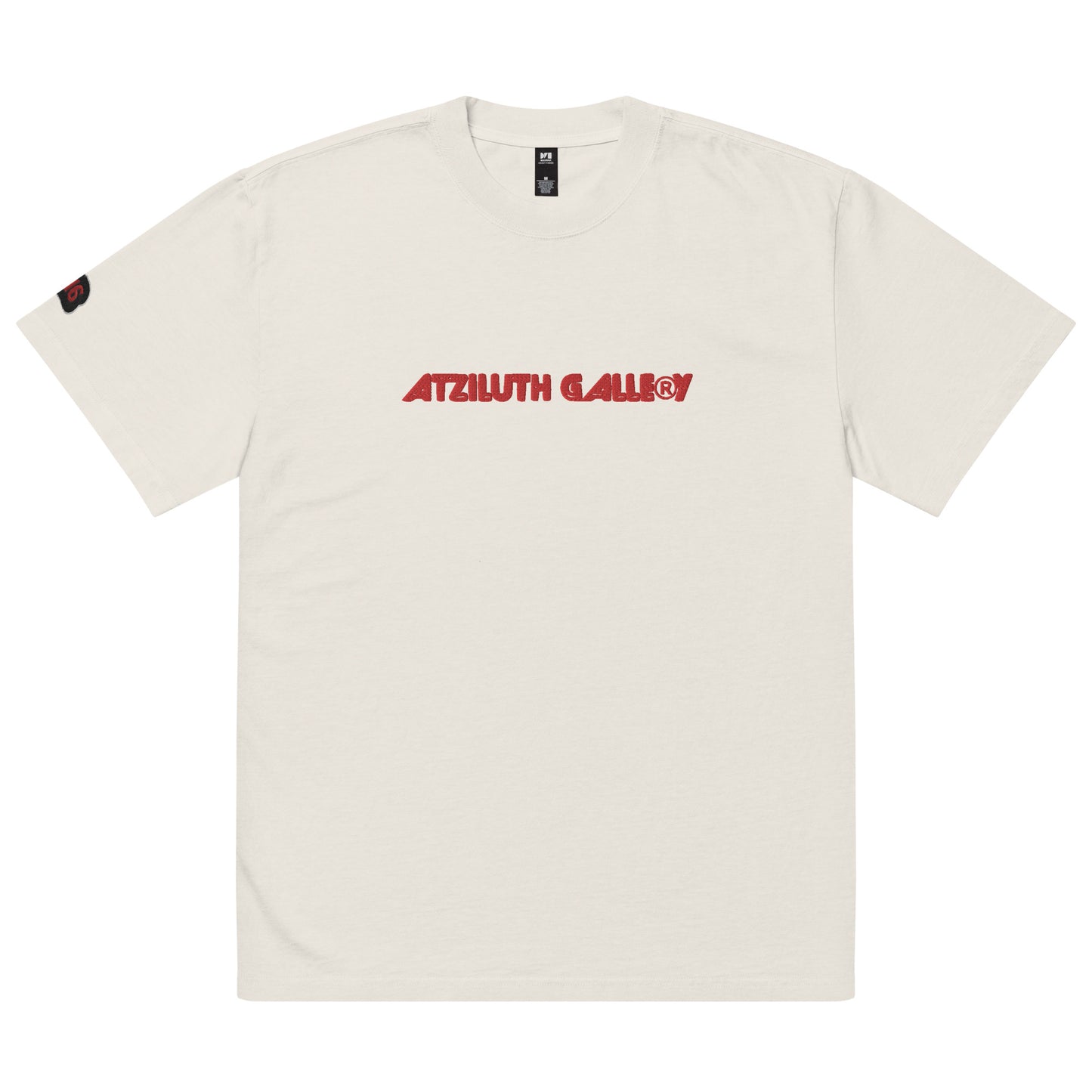 Atziluth gallery "Restricted" Oversized faded t-shirt