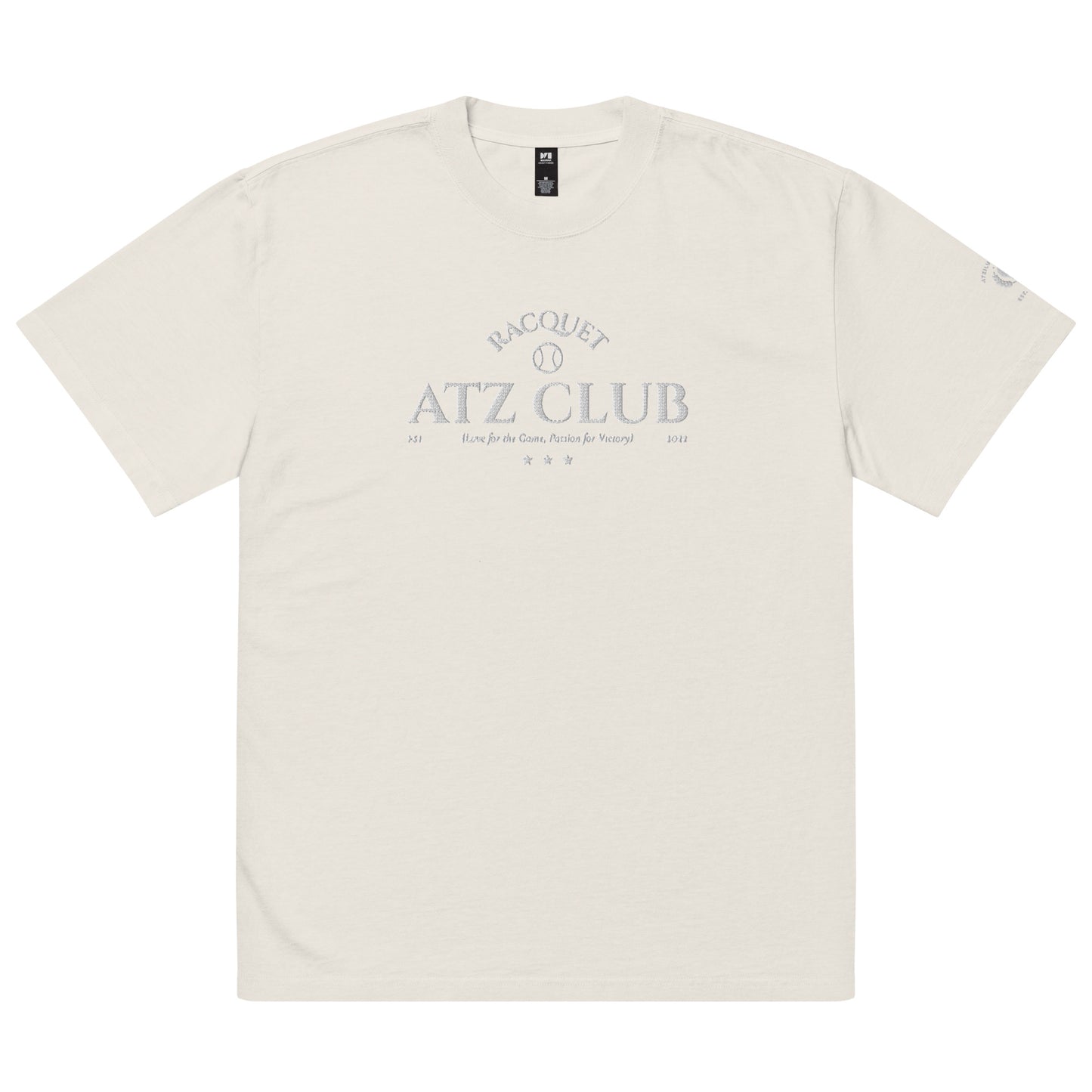 Atziluth Gallery "Country Club" Oversized faded t-shirt