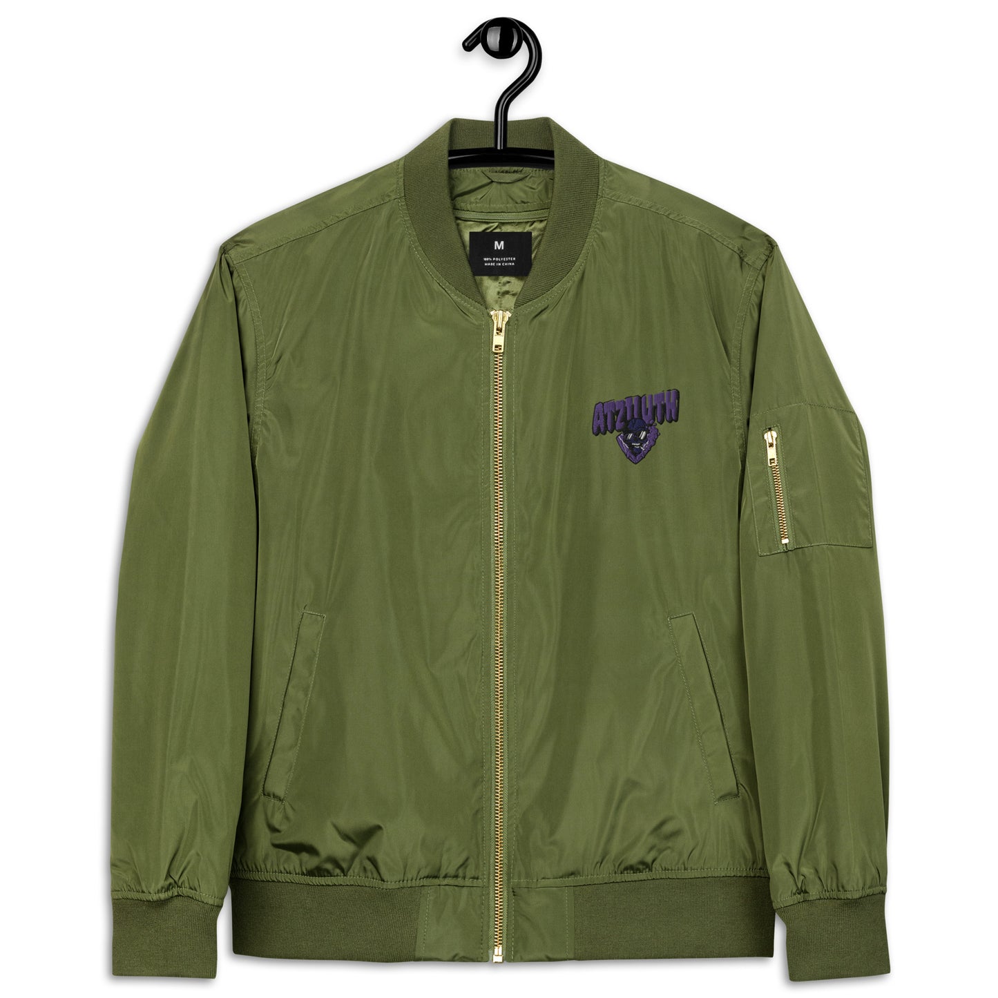 Atziluth Gallery "Rejects" Premium recycled bomber jacket