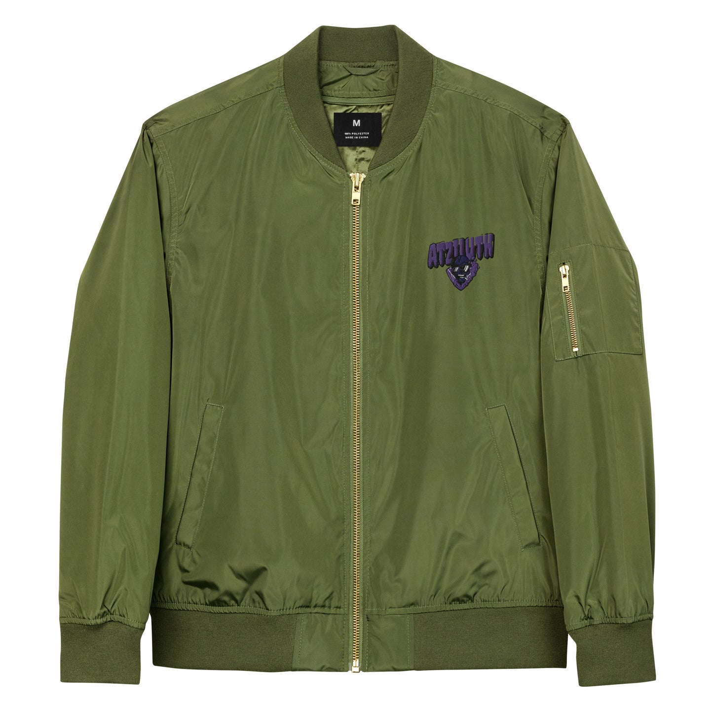 Atziluth Gallery "Rejects" Premium recycled bomber jacket