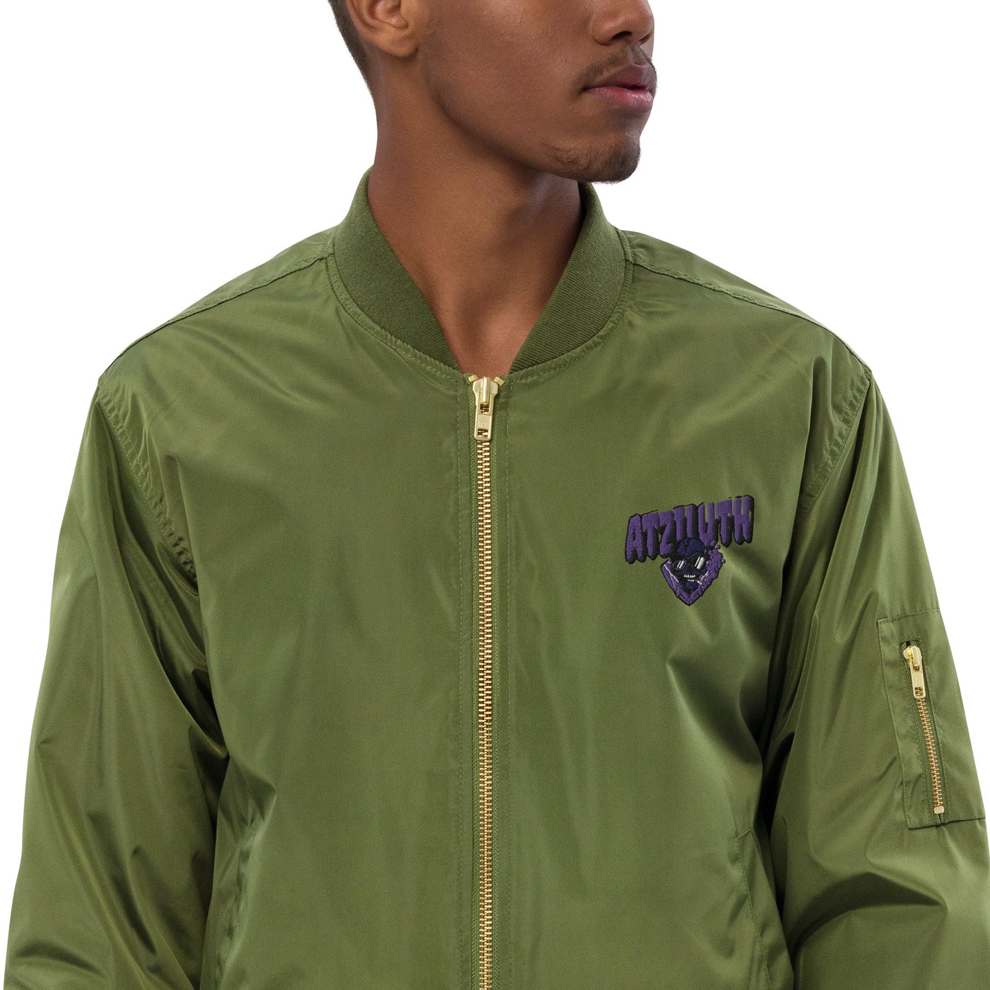 Atziluth Gallery "Rejects" Premium recycled bomber jacket