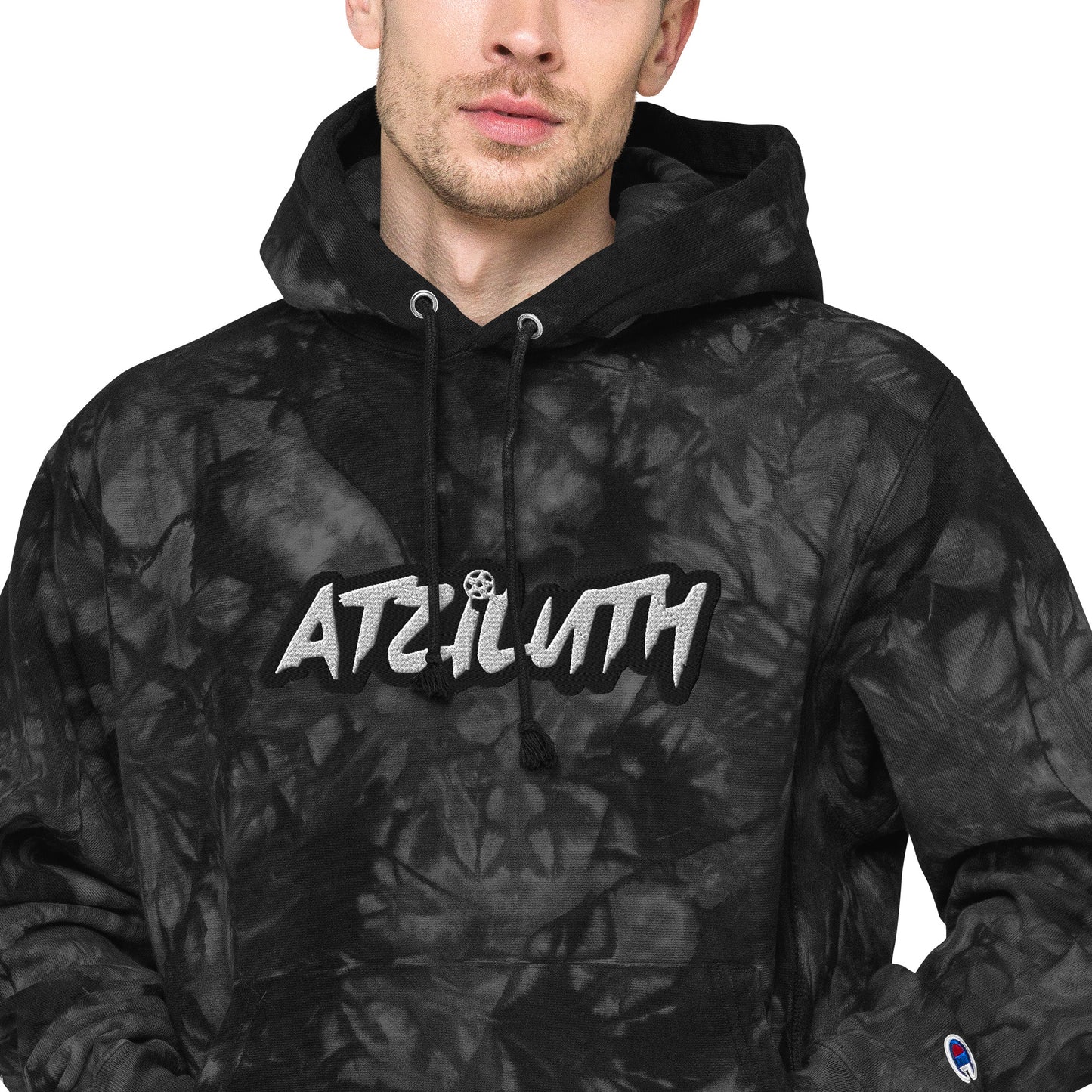 Atziluth Gallery Champion tie-dye hoodie