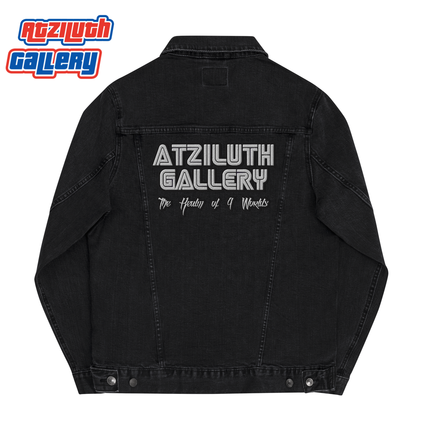 Atziluth Gallery "4 Worlds"  denim jacket