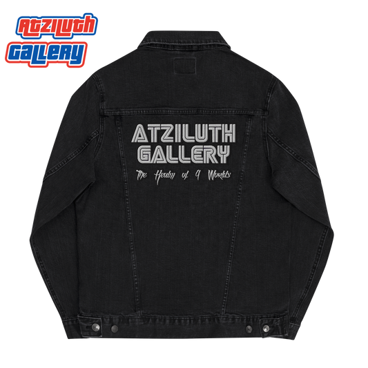 Atziluth Gallery "4 Worlds"  denim jacket