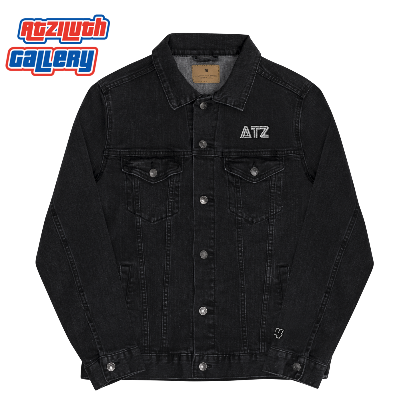 Atziluth Gallery "4 Worlds"  denim jacket