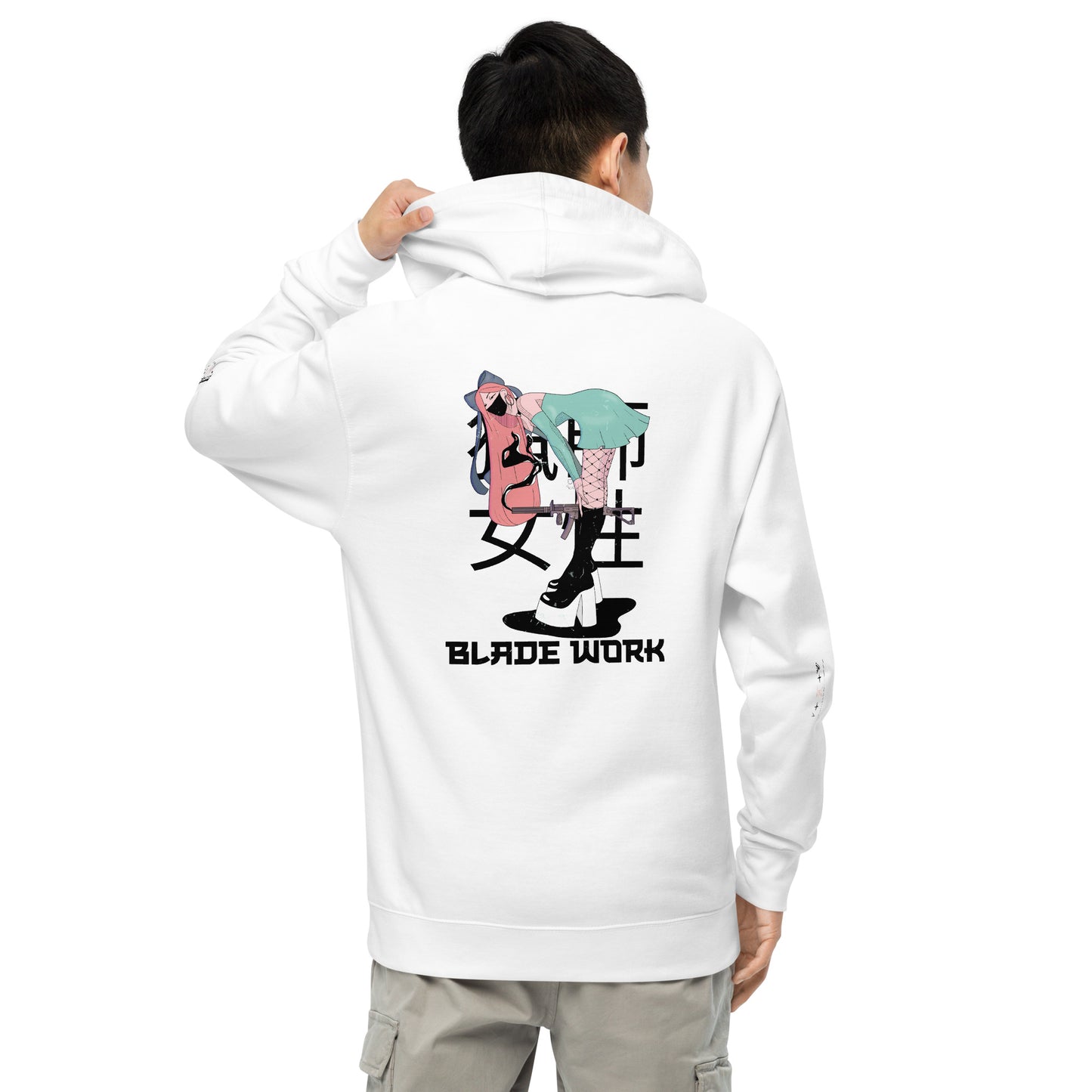 Atziluth Gallery "Blade Work" Unisex midweight hoodie