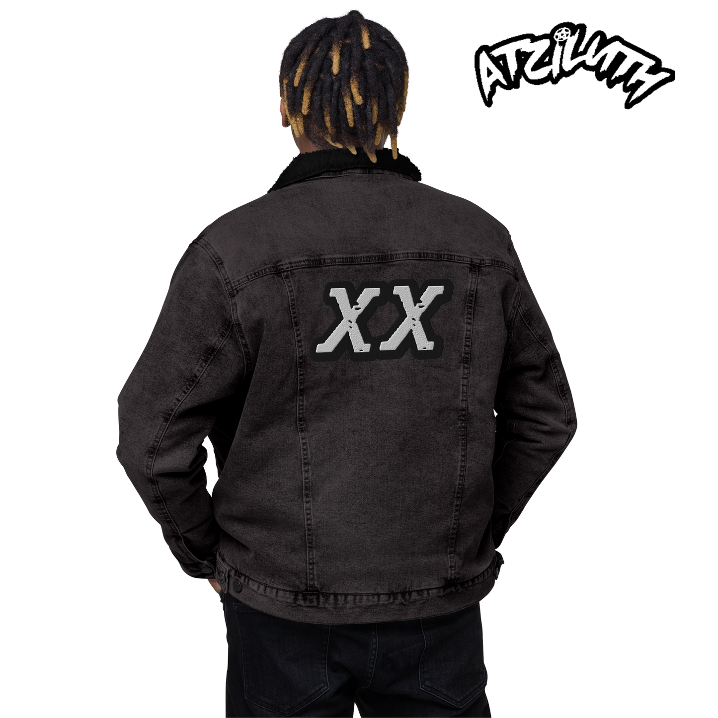 ATZ "XX" Unisex denim sherpa jacket