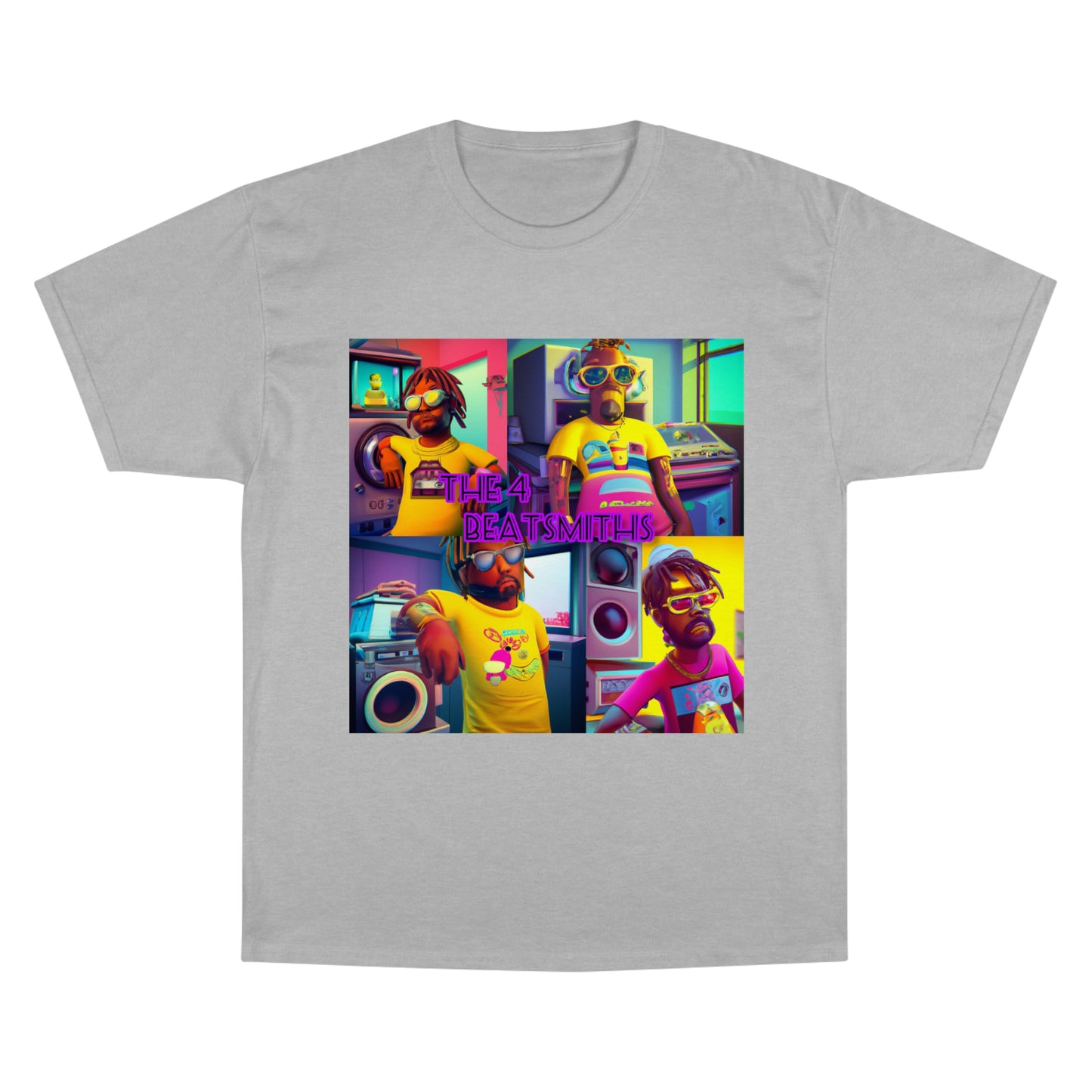 Atziluth Gallery x Champion "The 4 Beatsmiths"  T-Shirt