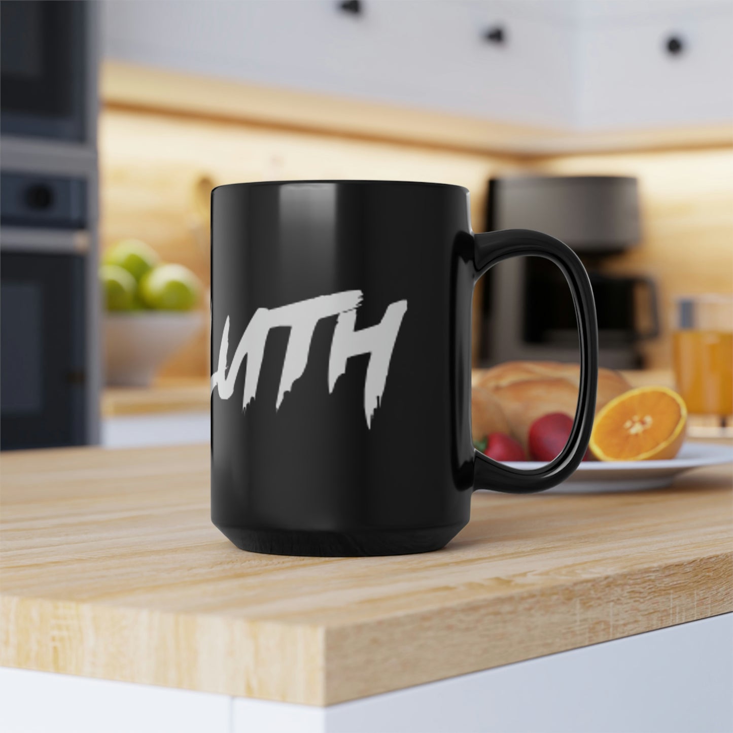 Atziluth Gallery " Black Coffee Mug "