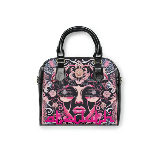 Atziluth Womens "Flower Face" Shoulder Handbag
