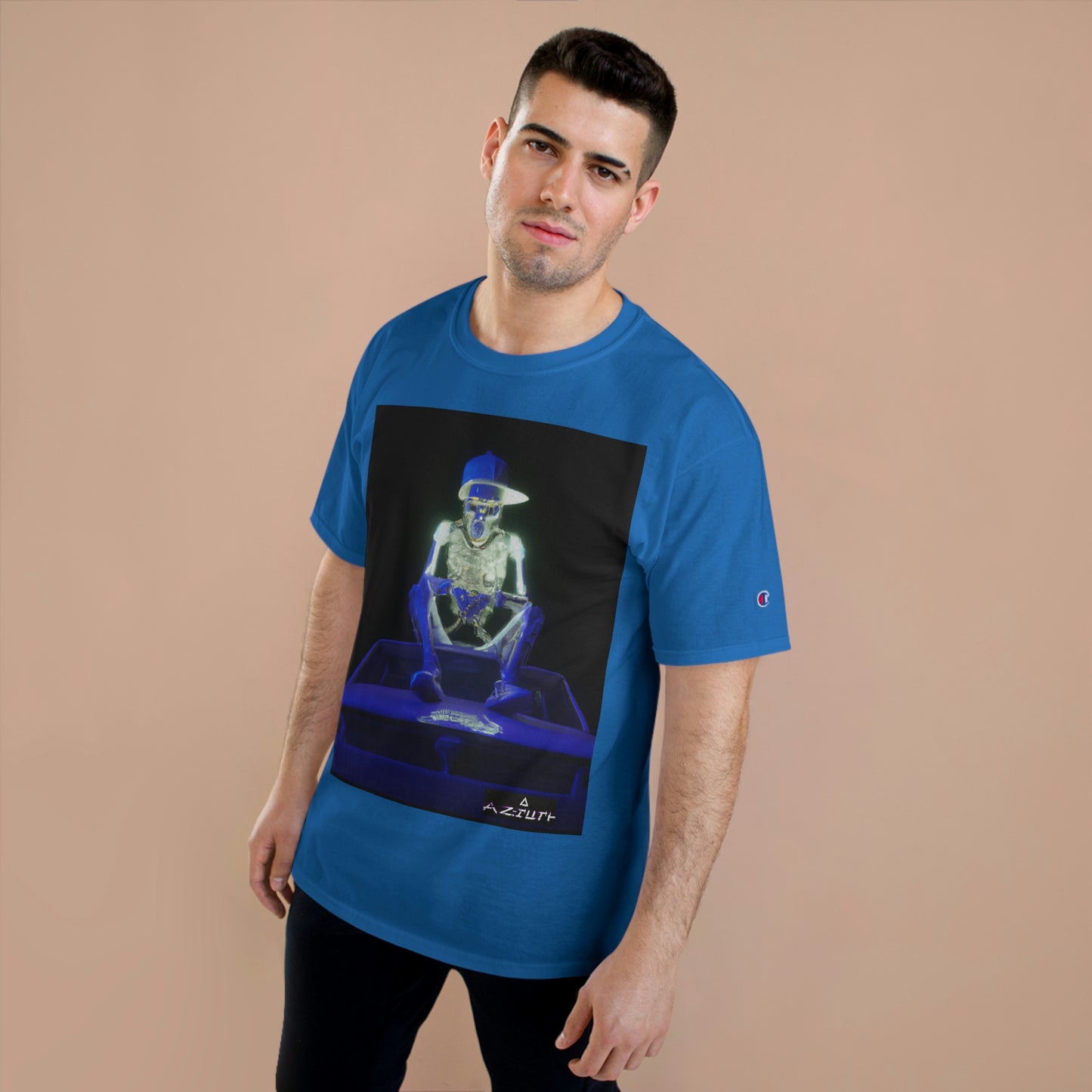Atziluth Gallery x Champion "Dark Mode On" T-shirt